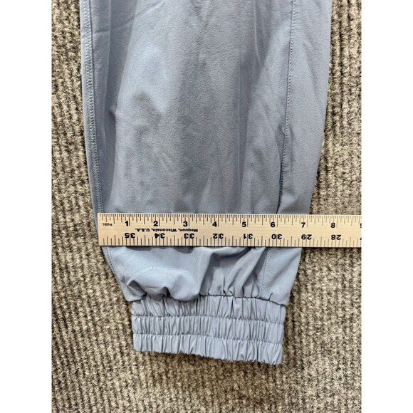 Halara High Waisted Joggers Pants Womens Medium Blue Elastic Pull On Hiking NEW - Picture 9 of 10
